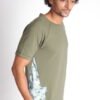 triene men's experimental wear olive green tees - Image 3
