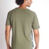 triene men's experimental wear olive green tees - Image 5