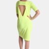 Triene women's neon green dress