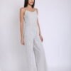 Triene women's white stripe jumpsuit - Image 4