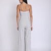 Triene women's white stripe jumpsuit - Image 3